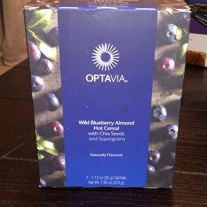 Optavia Wild Blueberry Almond Hot Cereal- 6 packs